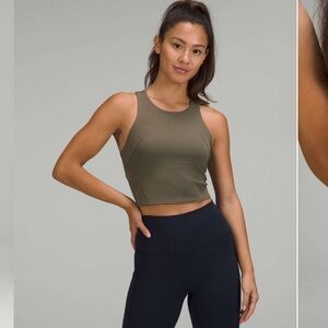 lululemon athletica Carob Brown Invigorate Tank Top